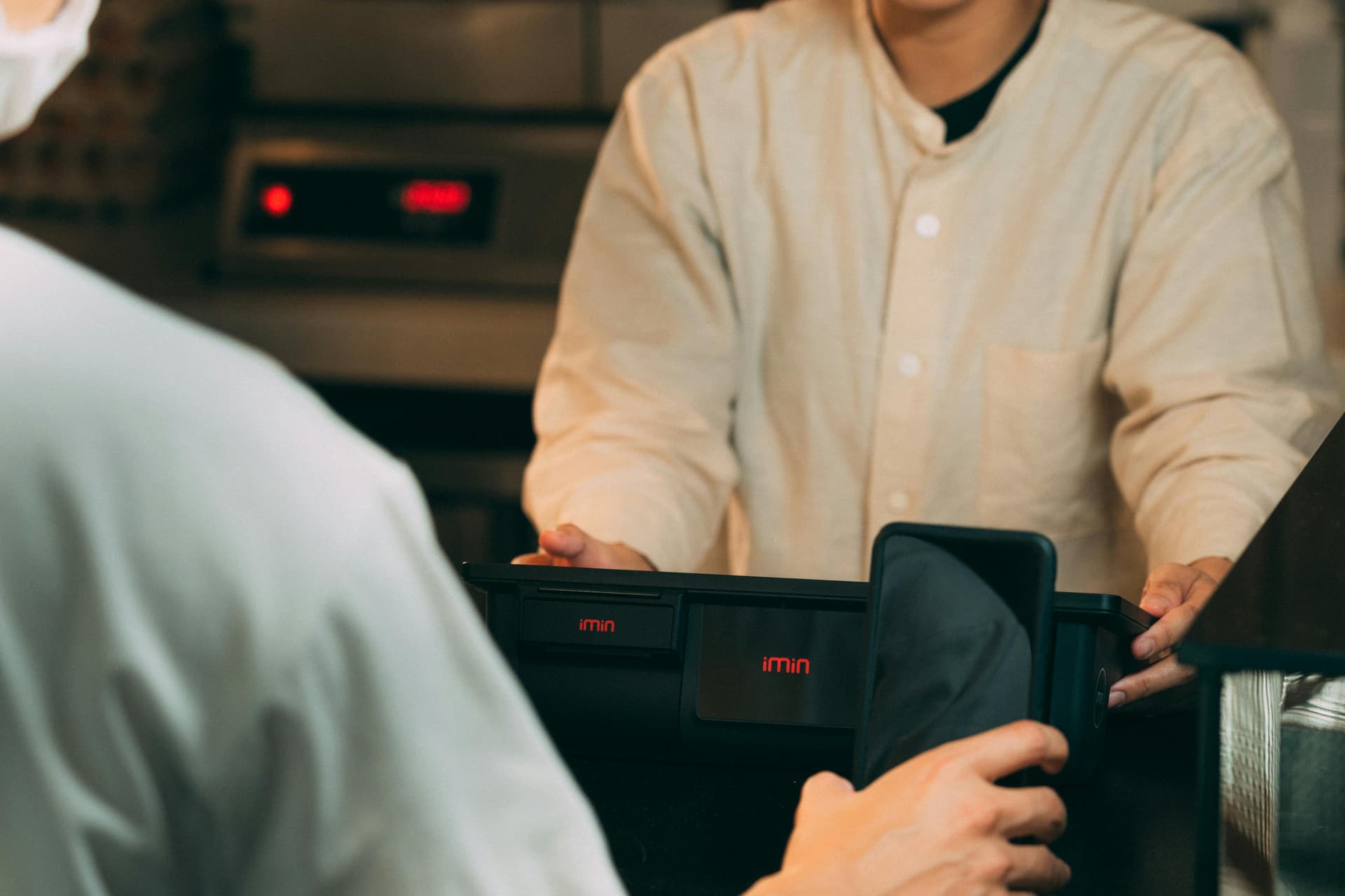 Payment terminal and digital payments flow